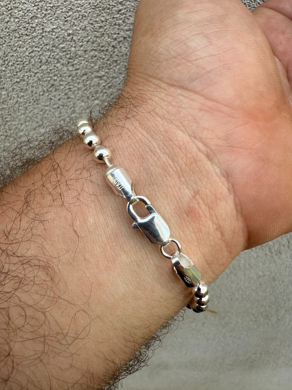 Ball Bead Bracelet | 925 Sterling Silver