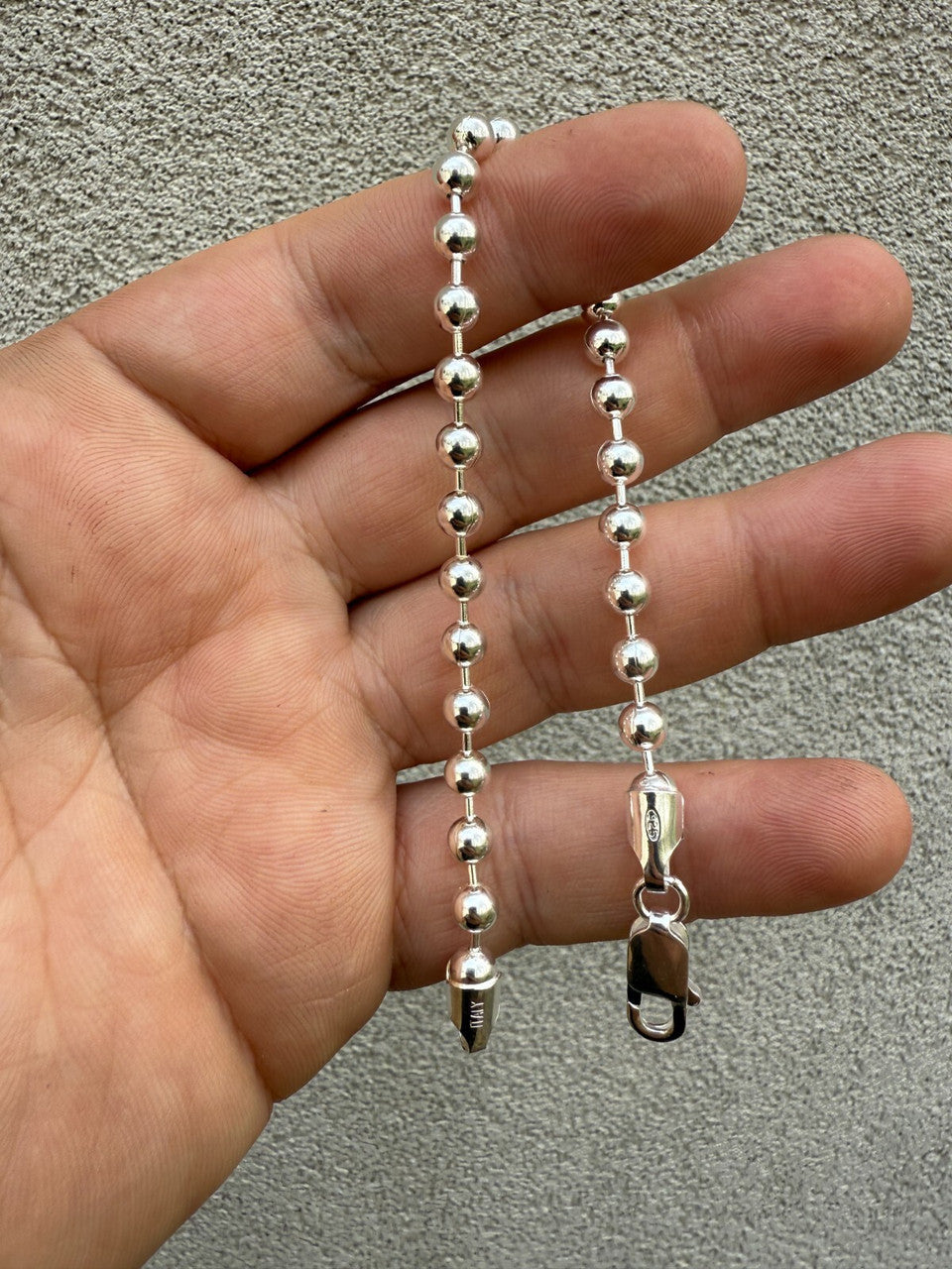 Ball Bead Bracelet | 925 Sterling Silver