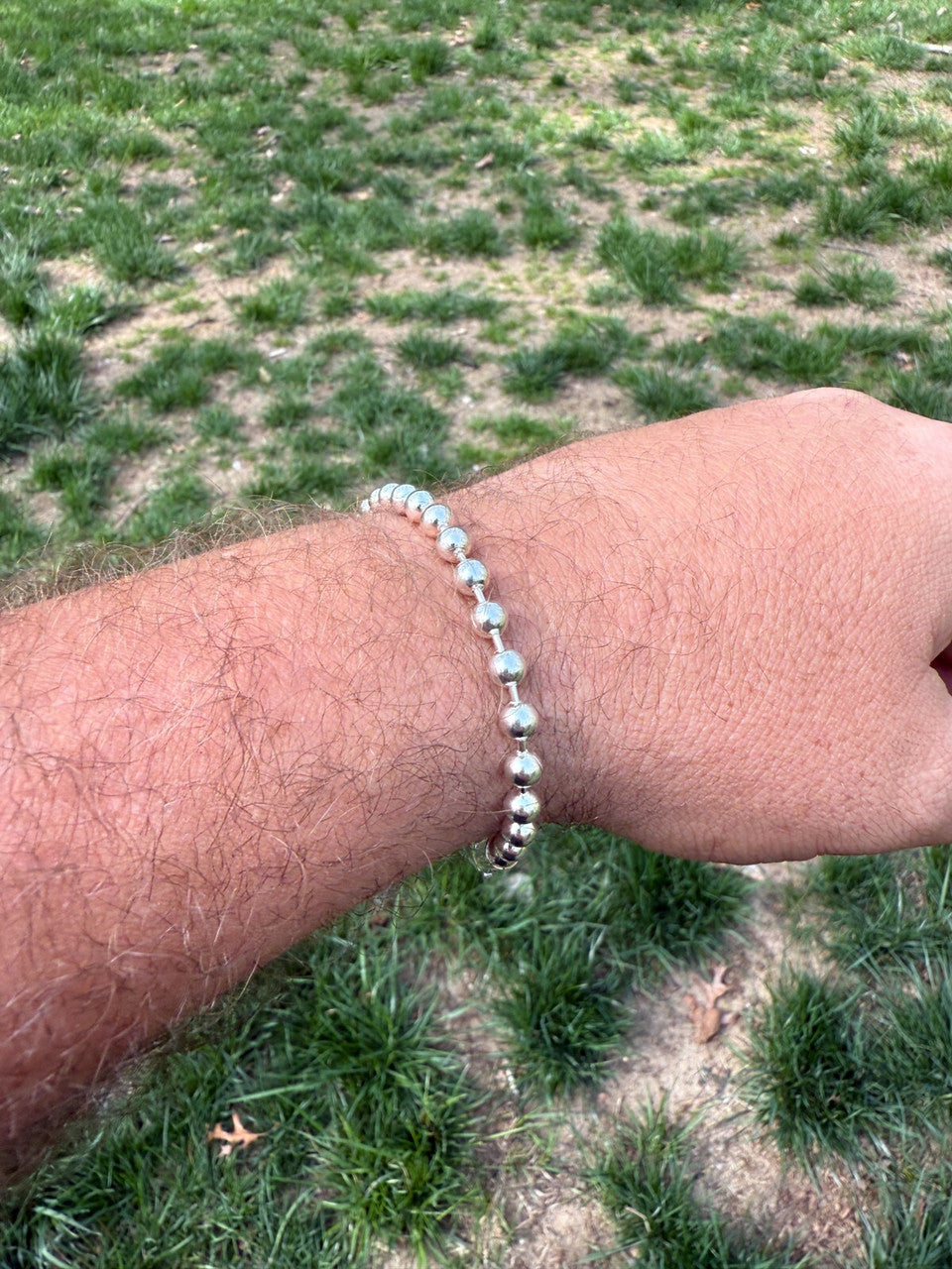 Ball Bead Bracelet | 925 Sterling Silver