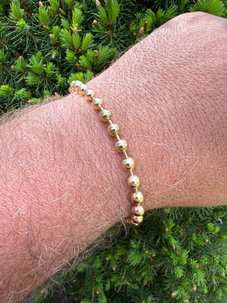 Ball Bead Bracelet | 14k Gold Vermeil 925 Sterling Silver