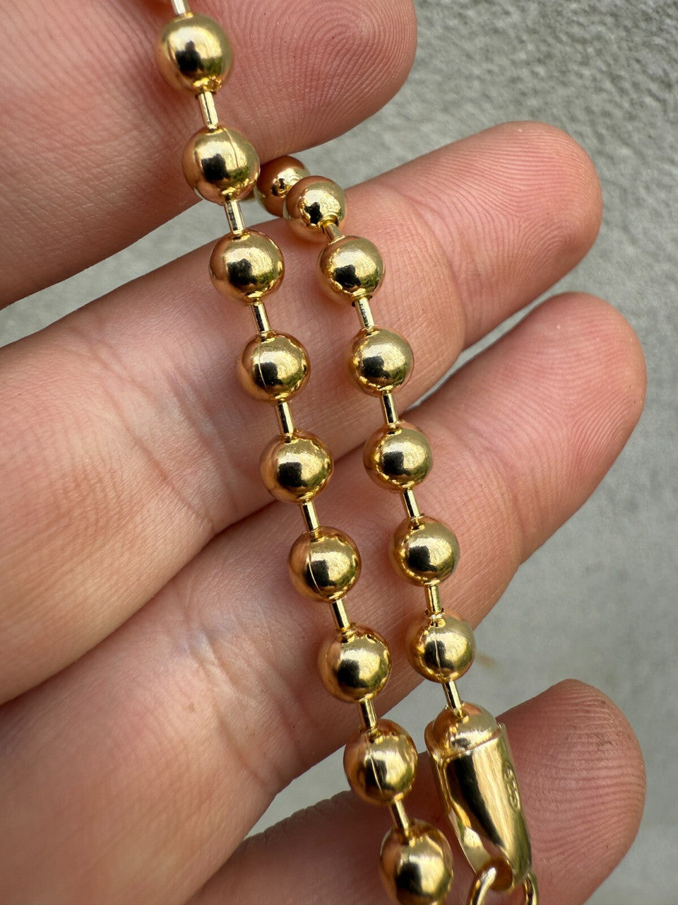 Ball Bead Bracelet | 14k Gold Vermeil 925 Sterling Silver