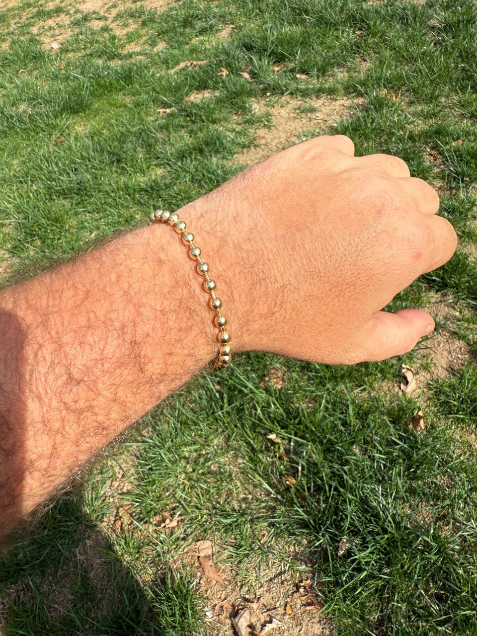 Ball Bead Bracelet | 14k Gold Vermeil 925 Sterling Silver