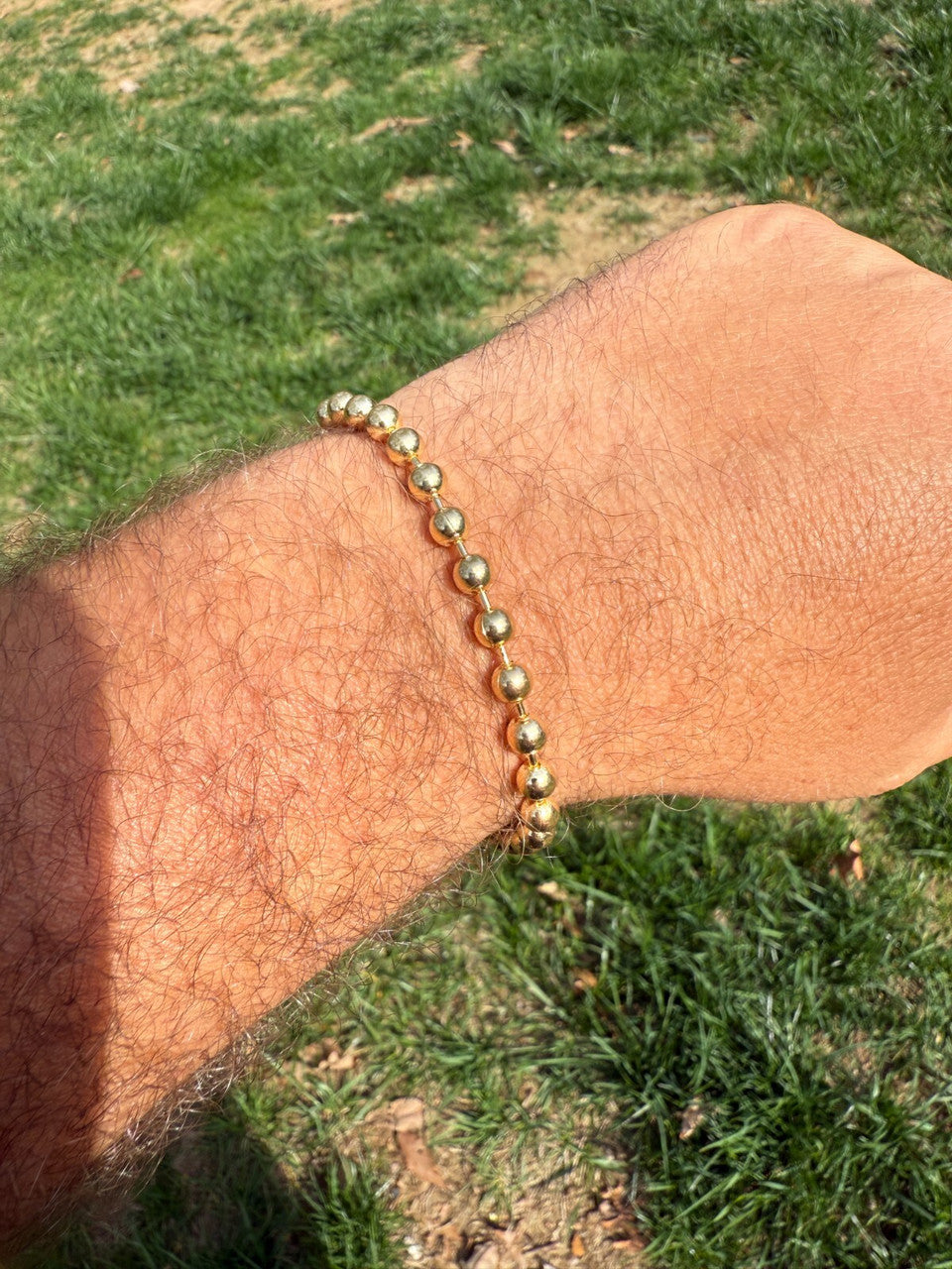 Ball Bead Bracelet | 14k Gold Vermeil 925 Sterling Silver