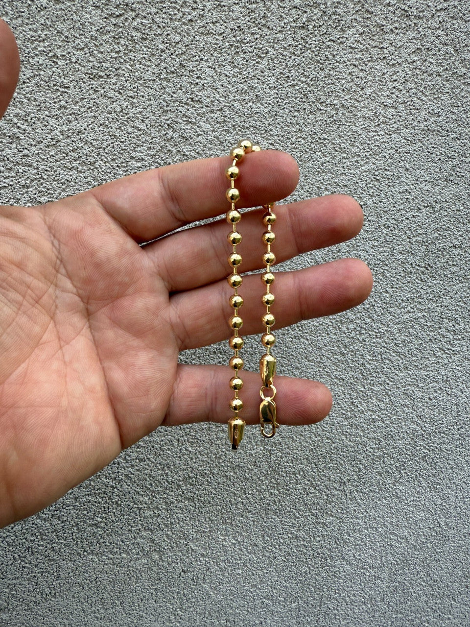 Ball Bead Bracelet | 14k Gold Vermeil 925 Sterling Silver