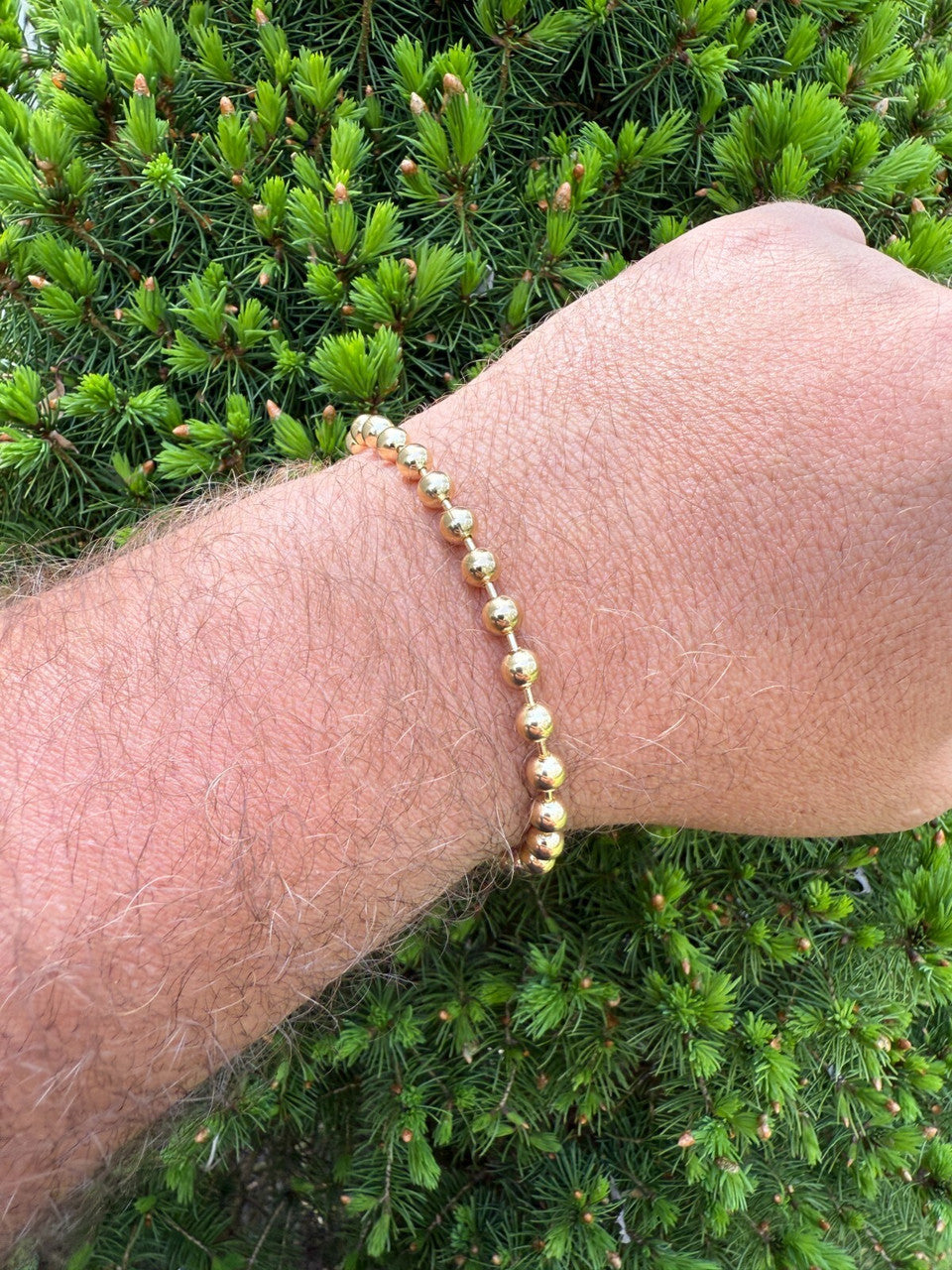 Ball Bead Bracelet | 14k Gold Vermeil 925 Sterling Silver