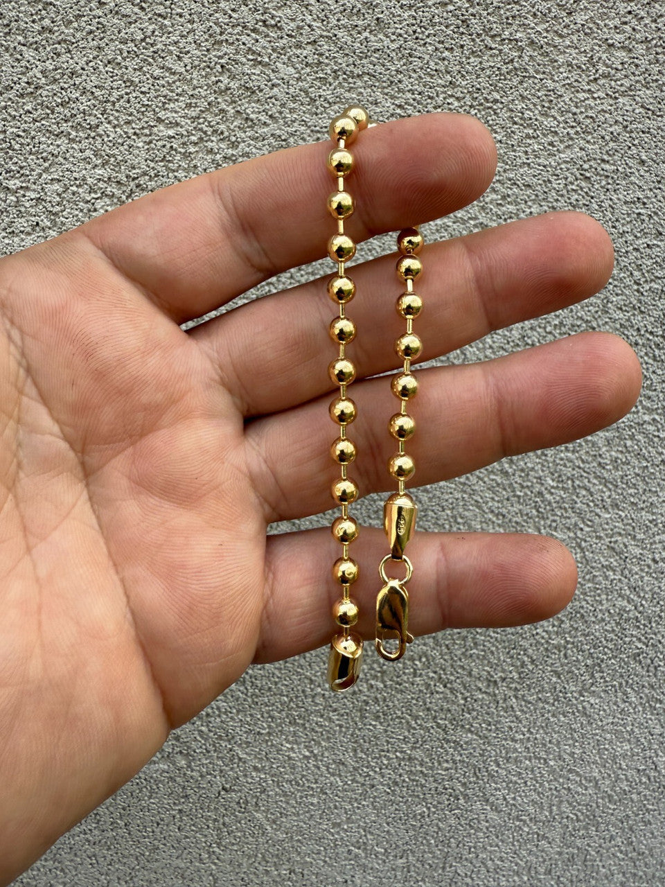 Ball Bead Bracelet | 14k Gold Vermeil 925 Sterling Silver