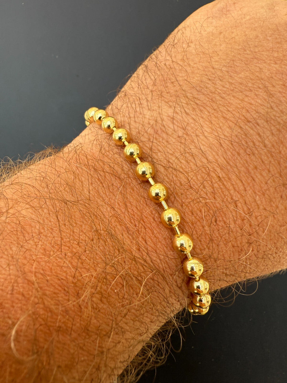 Ball Bead Bracelet | 14k Gold Vermeil 925 Sterling Silver
