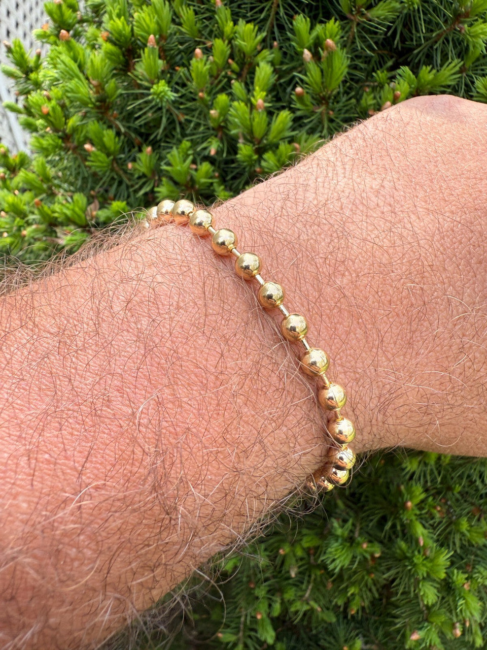 Ball Bead Bracelet | 14k Gold Vermeil 925 Sterling Silver