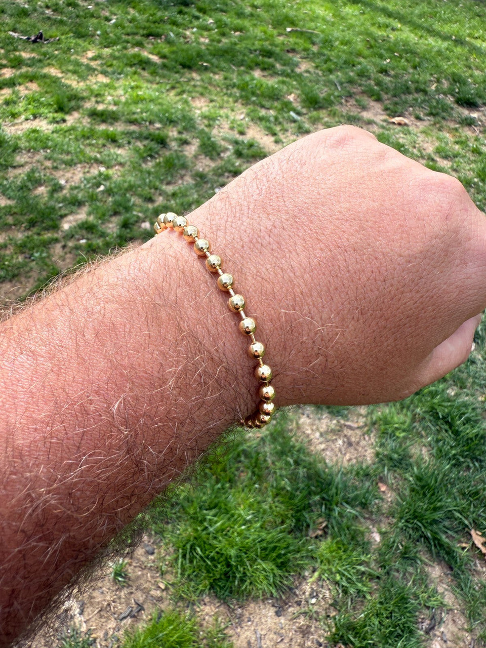 Ball Bead Bracelet | 14k Gold Vermeil 925 Sterling Silver