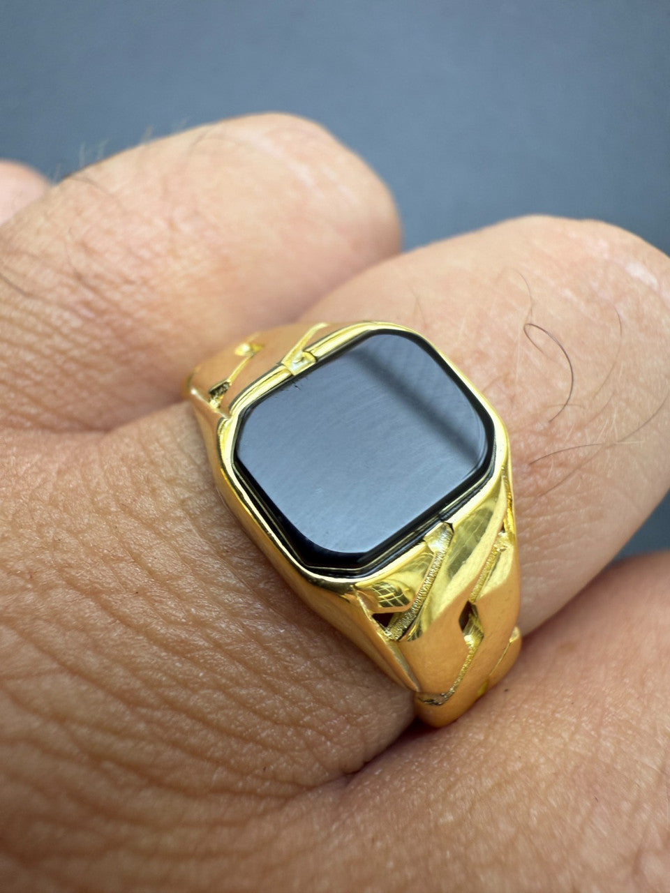 Miami Cuban Ring | 14k Gold Vermeil 925 Silver