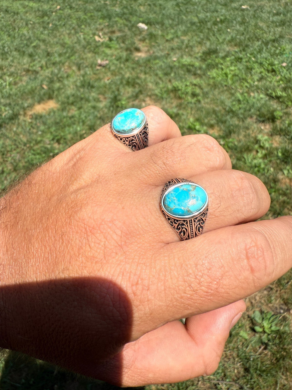 Arabian Nights Ring | 925 Silver Oxidized