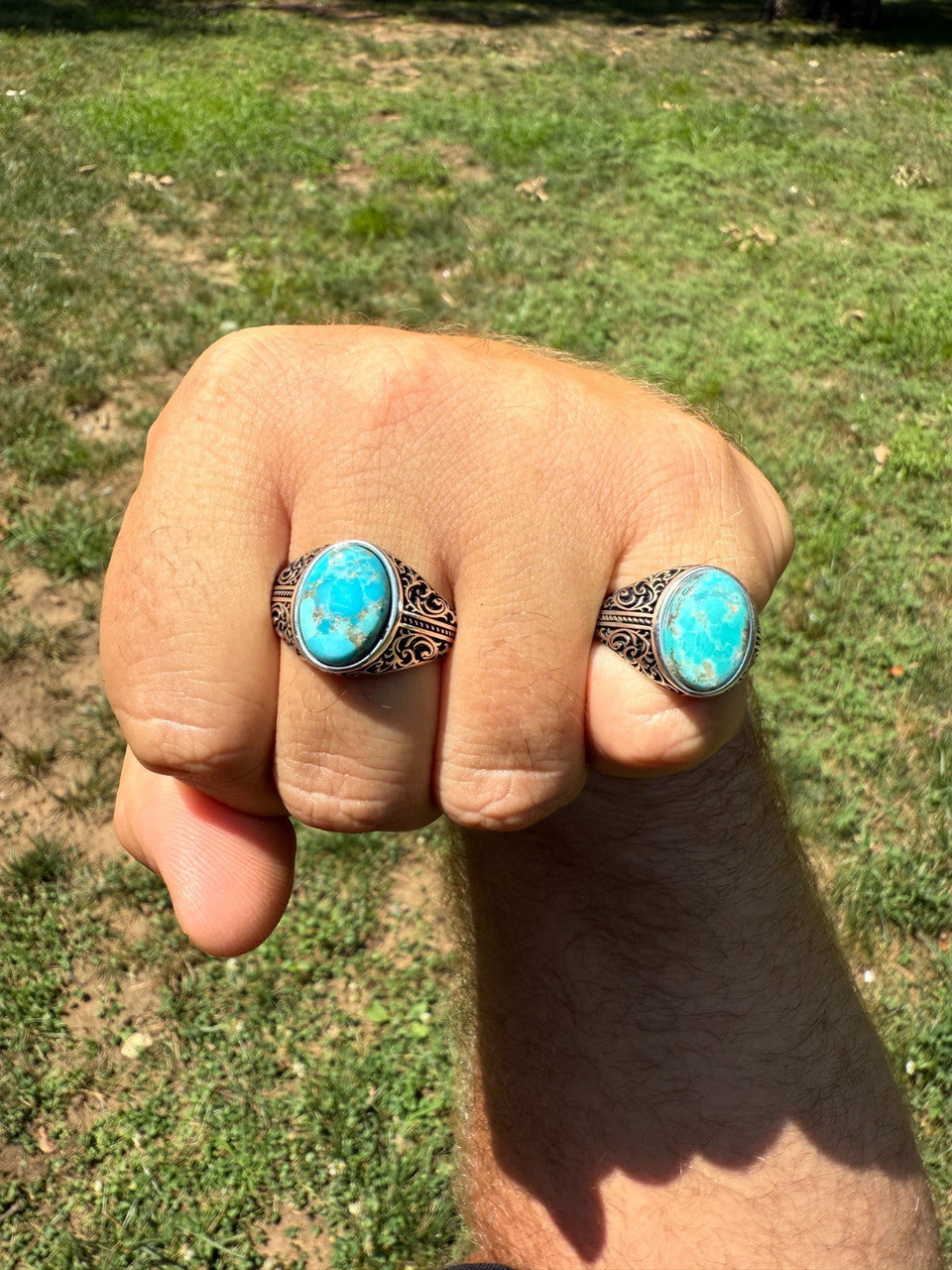 Arabian Nights Ring | 925 Silver Oxidized