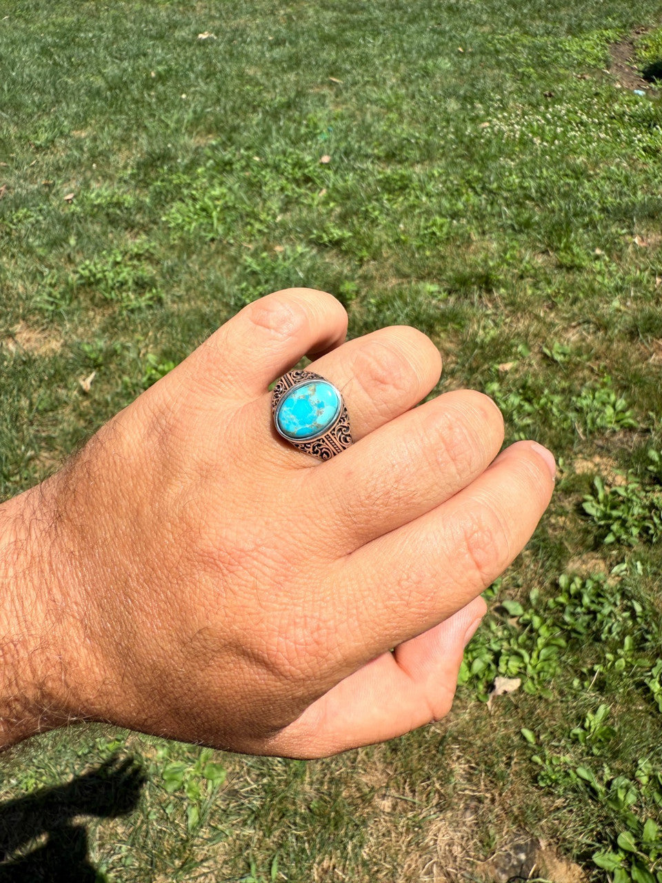 Arabian Nights Ring | 925 Silver Oxidized