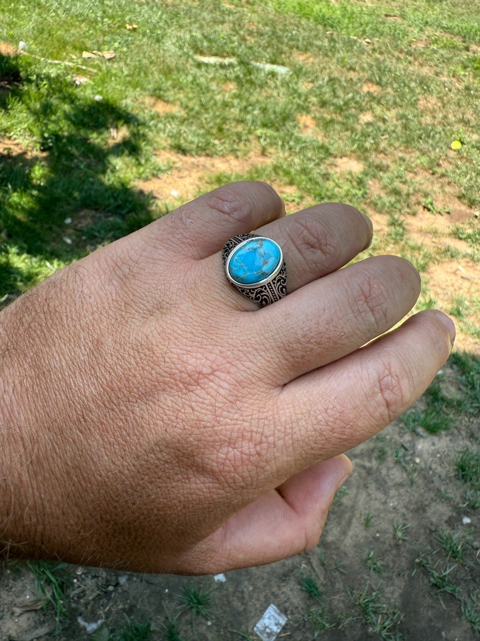Arabian Nights Ring | 925 Silver Oxidized