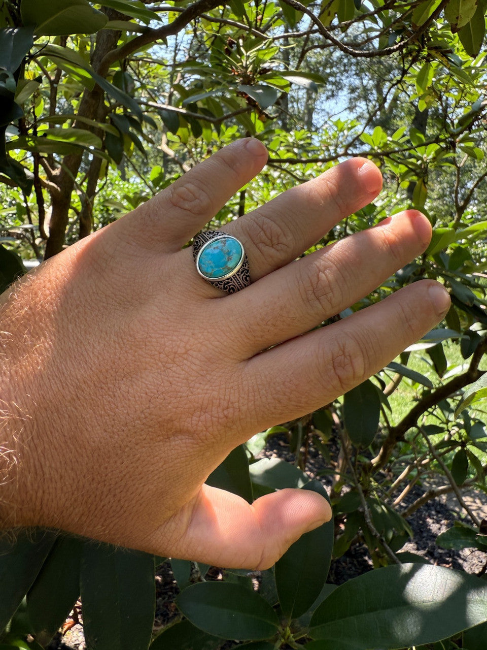 Arabian Nights Ring | 925 Silver Oxidized