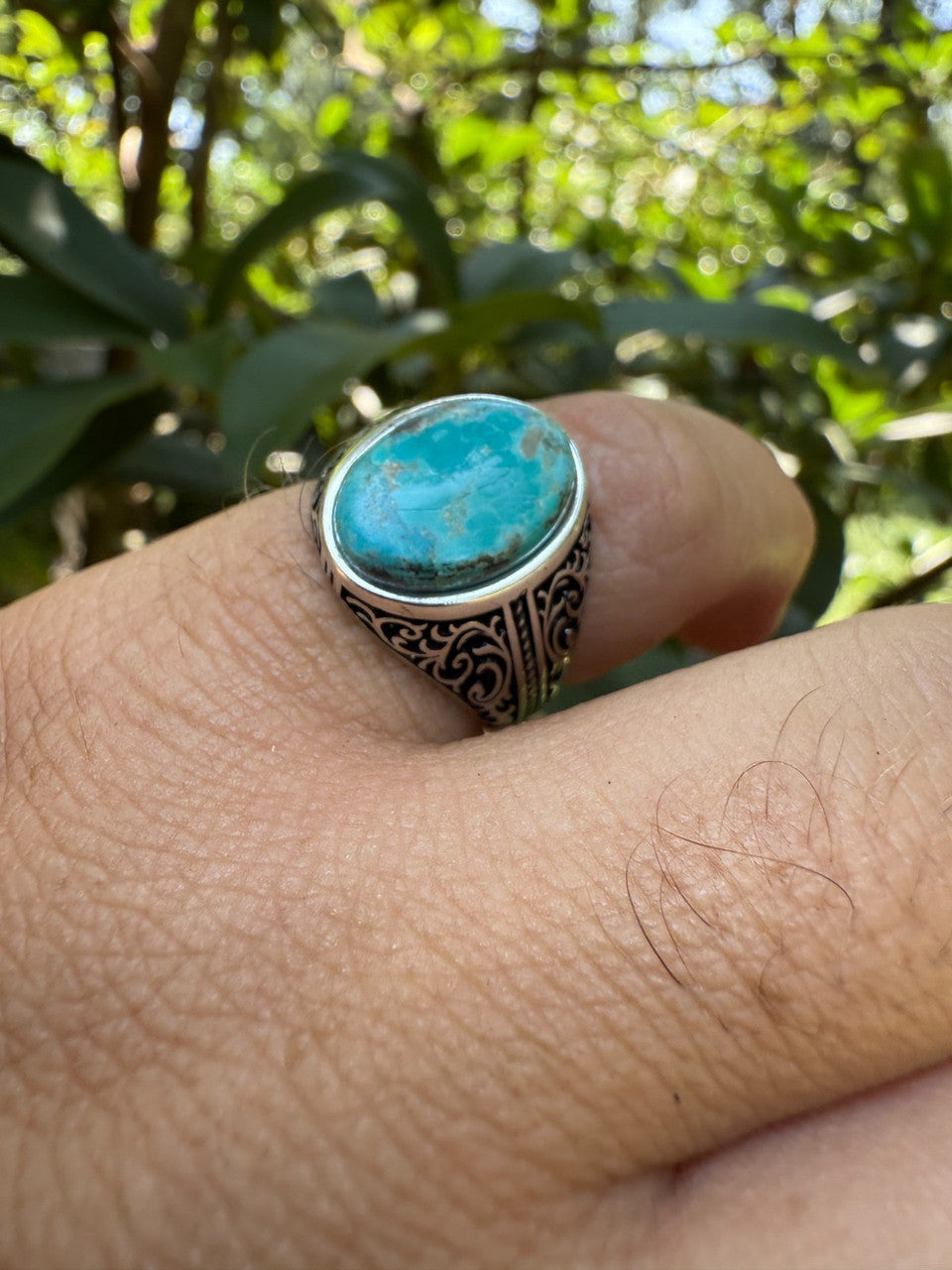 Arabian Nights Ring | 925 Silver Oxidized