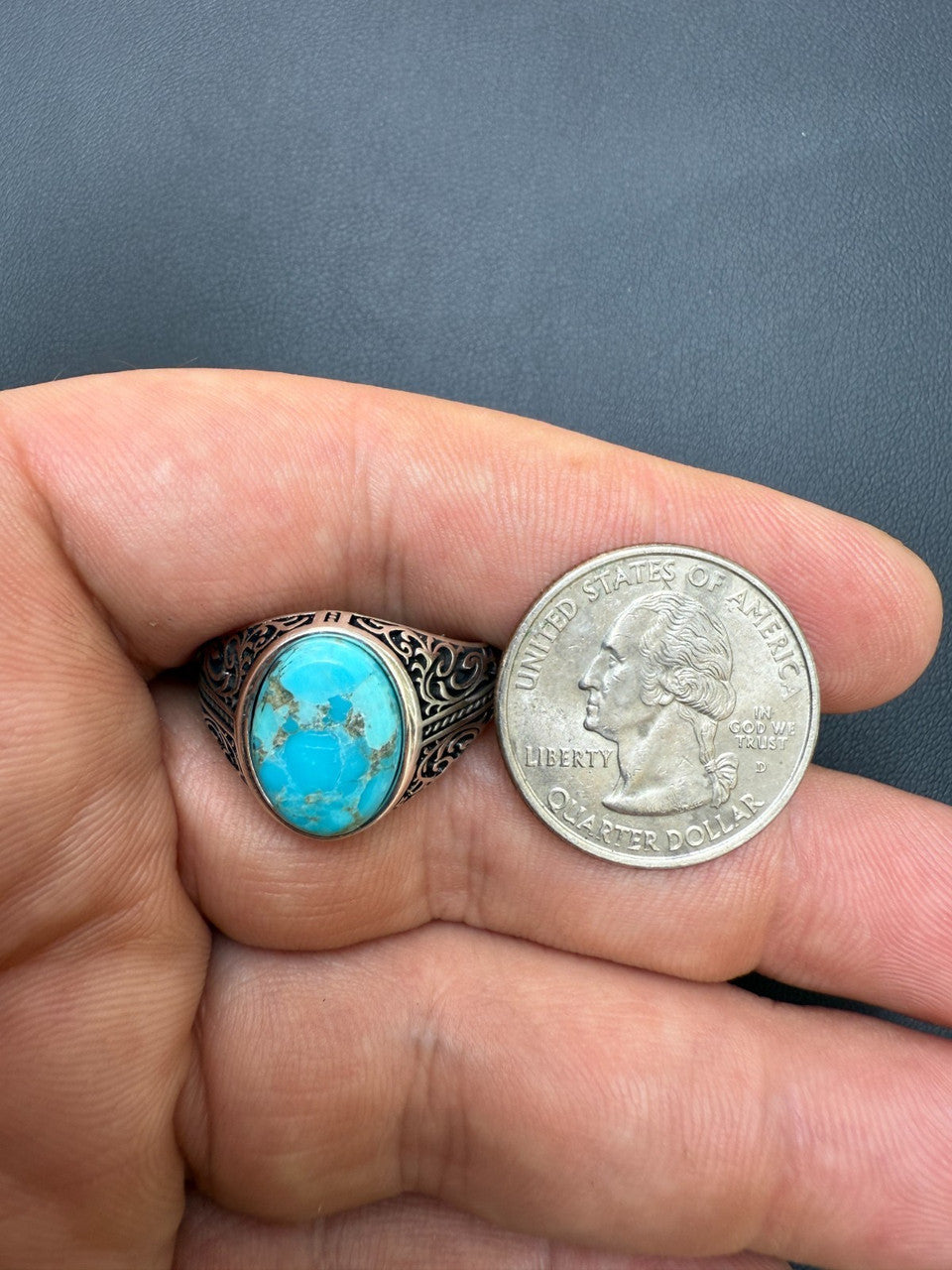 Arabian Nights Ring | 925 Silver Oxidized