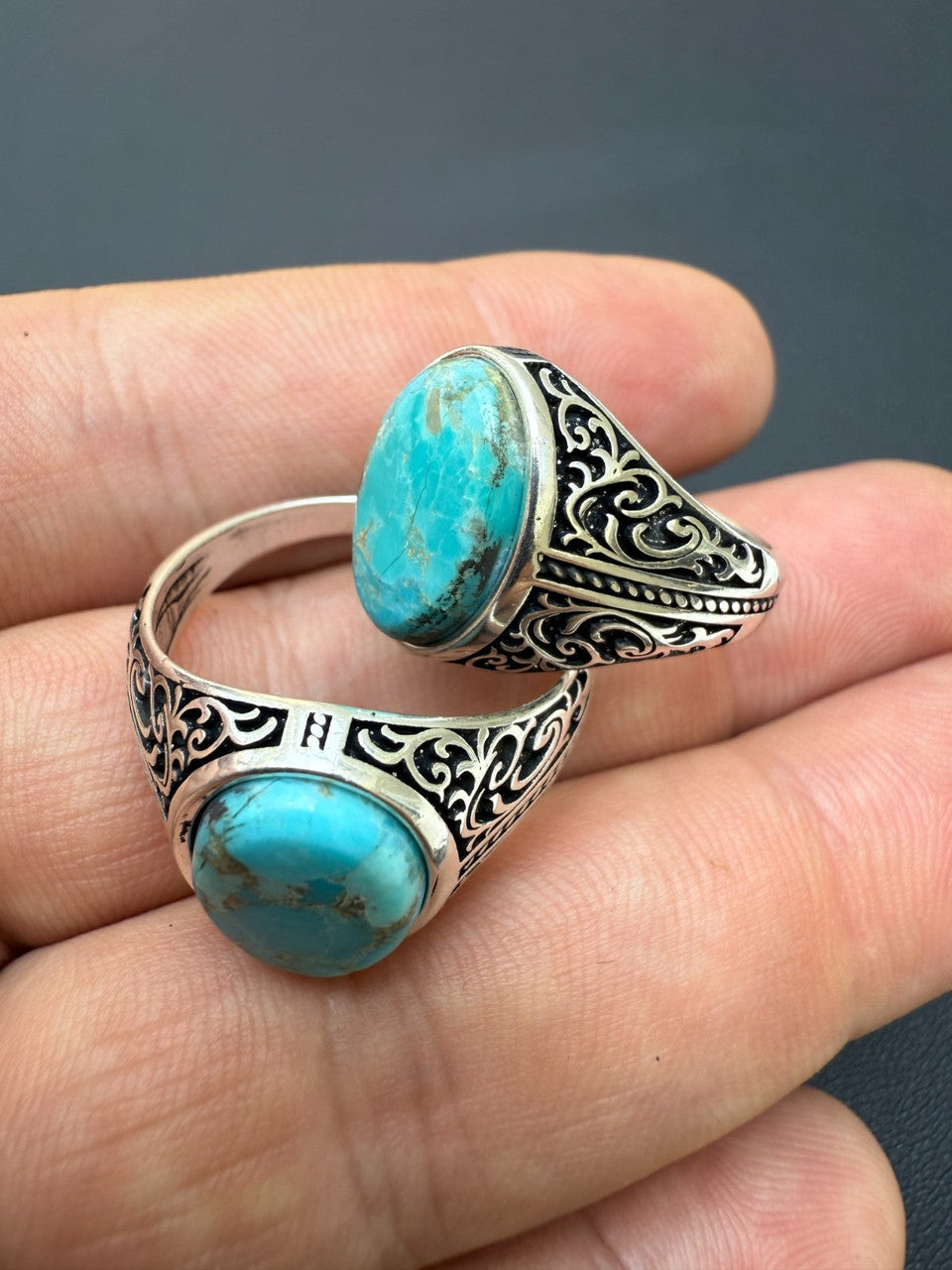 Arabian Nights Ring | 925 Silver Oxidized