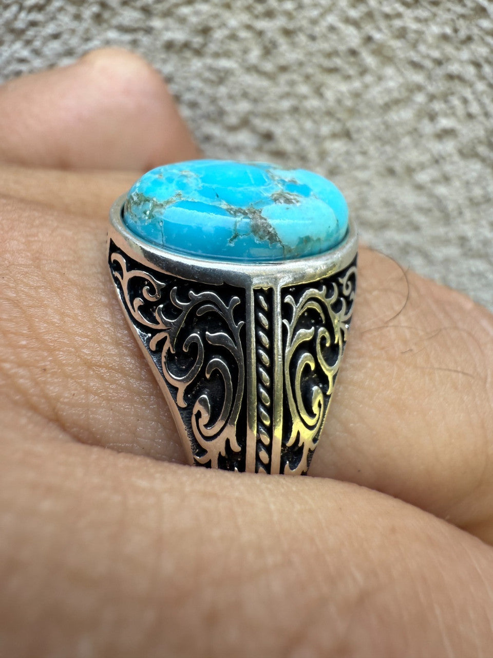 Arabian Nights Ring | 925 Silver Oxidized