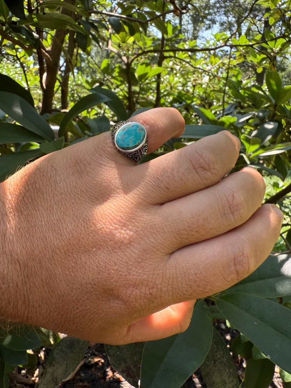 Arabian Nights Ring | 925 Silver Oxidized