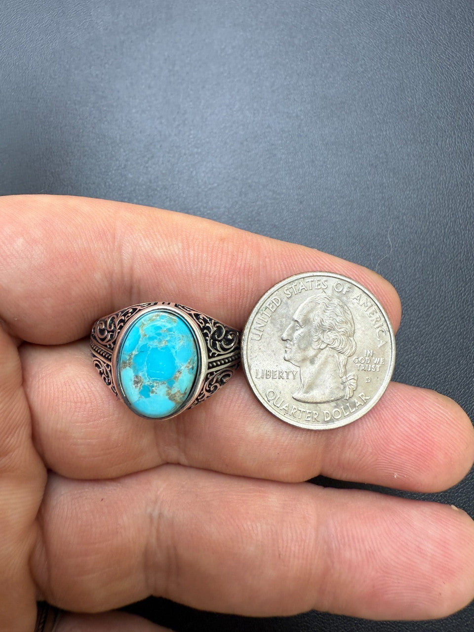 Arabian Nights Ring | 925 Silver Oxidized
