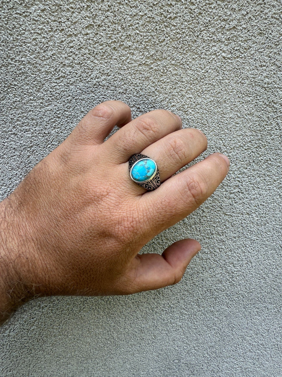 Arabian Nights Ring | 925 Silver Oxidized