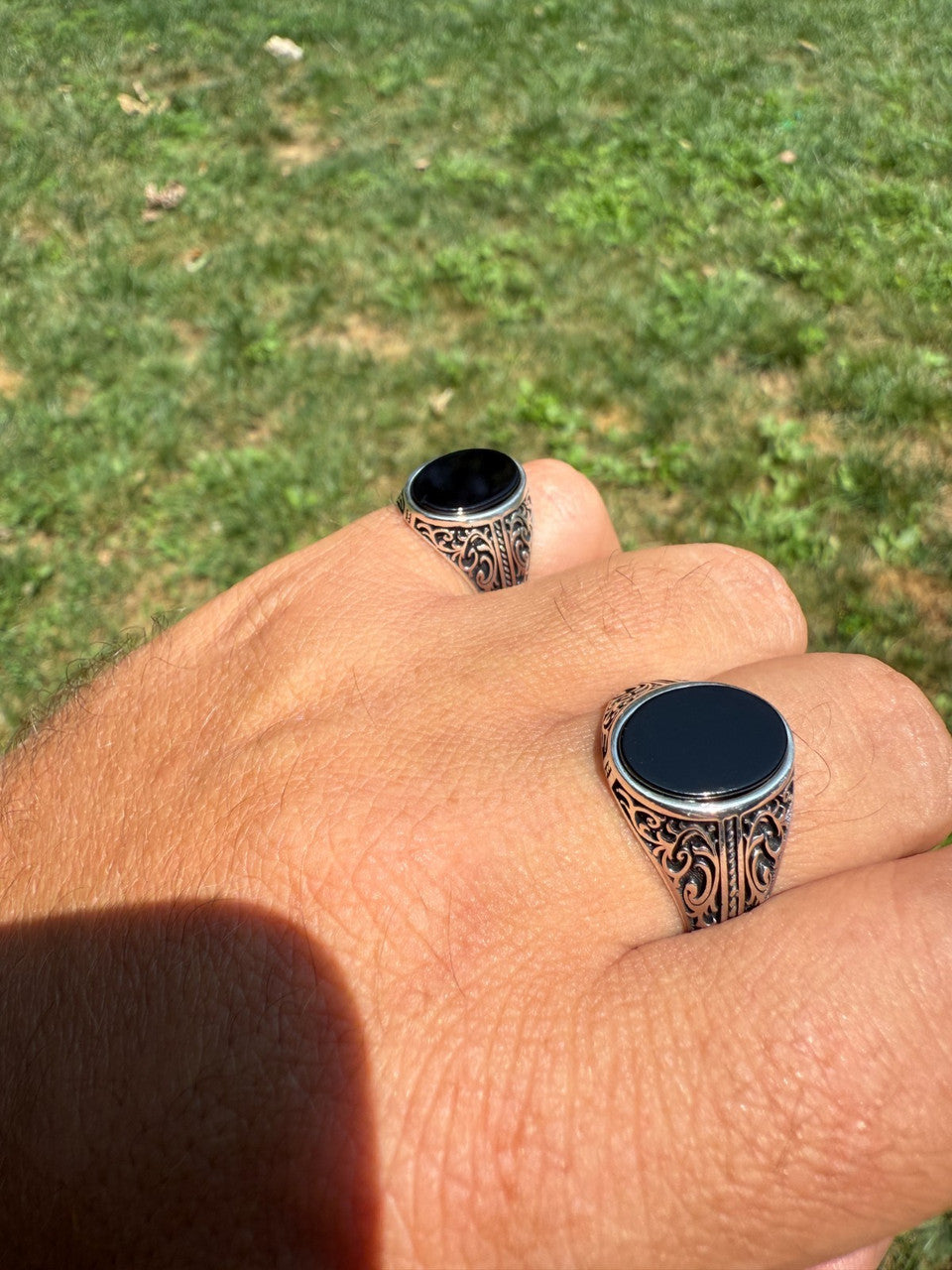 Arabian Nights Ring | 925 Silver Oxidized