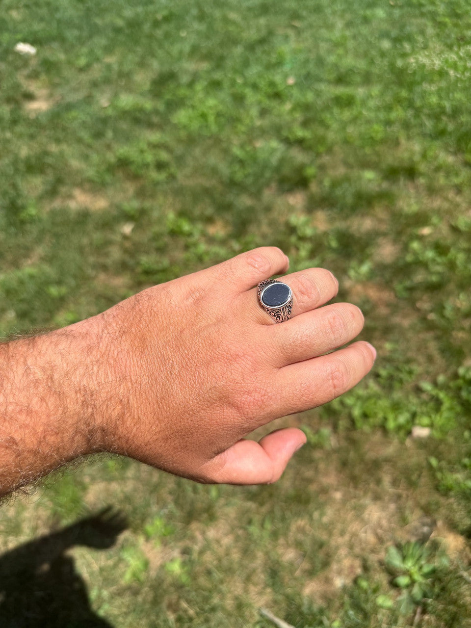 Arabian Nights Ring | 925 Silver Oxidized