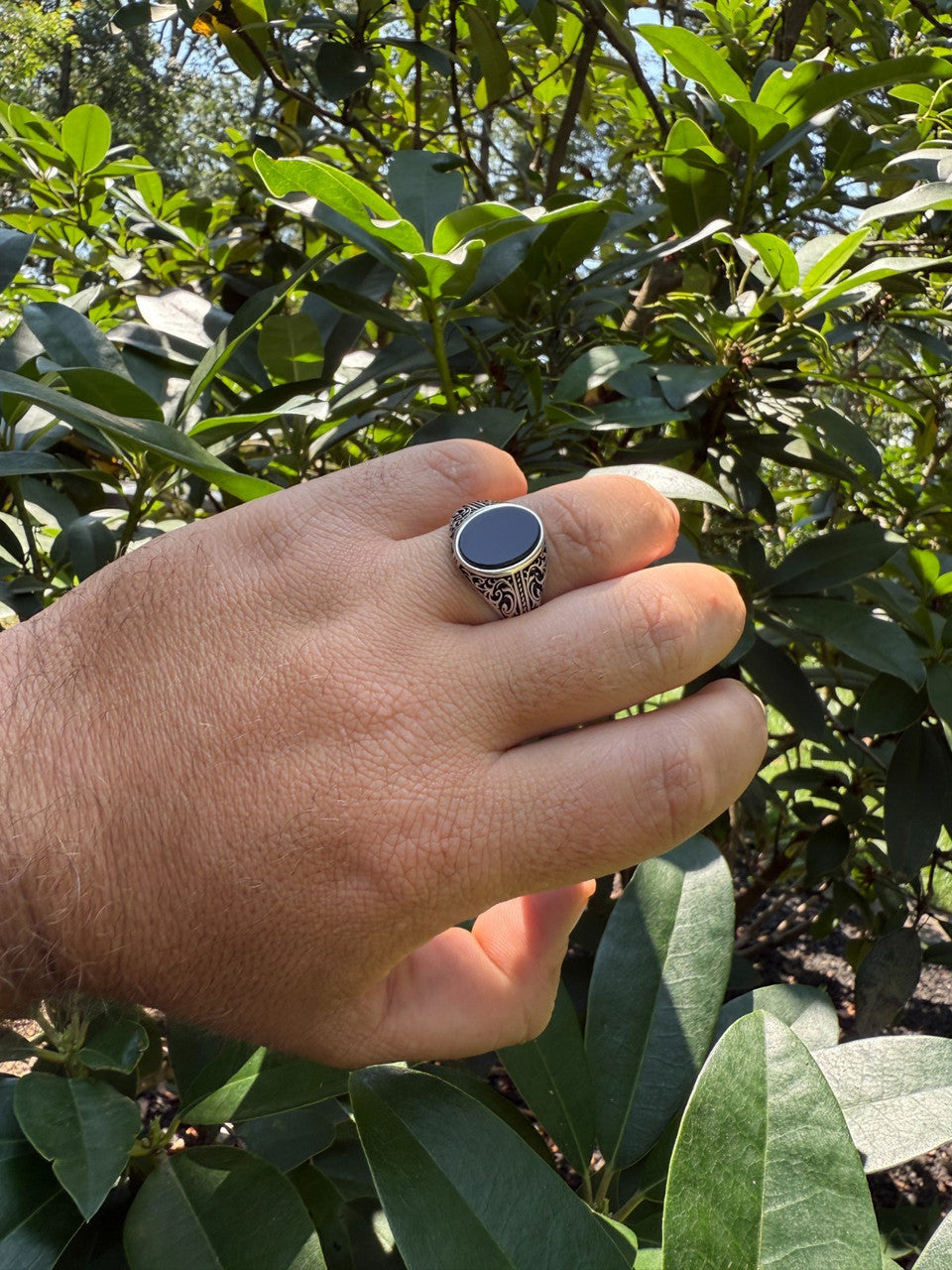 Arabian Nights Ring | 925 Silver Oxidized