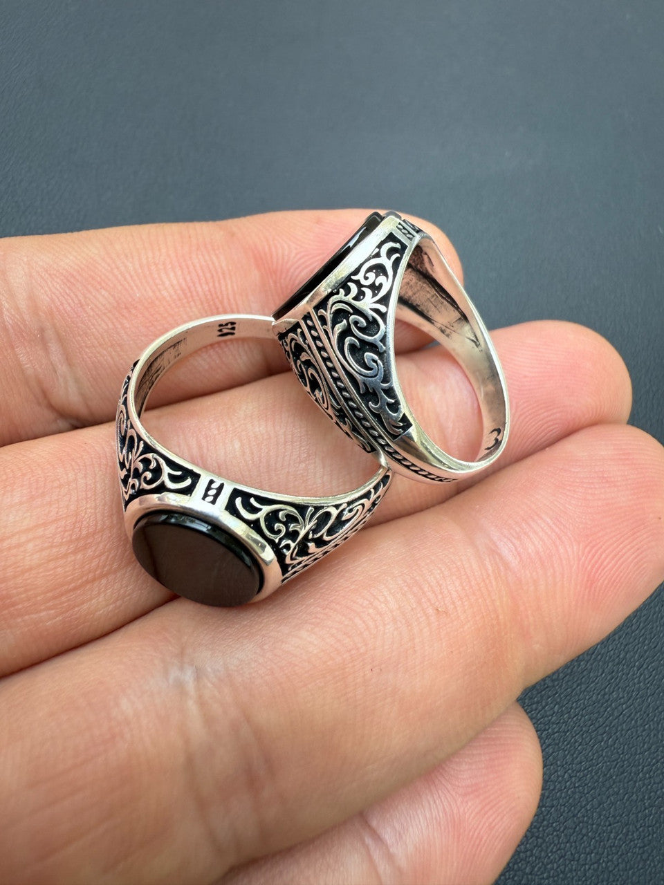 Arabian Nights Ring | 925 Silver Oxidized