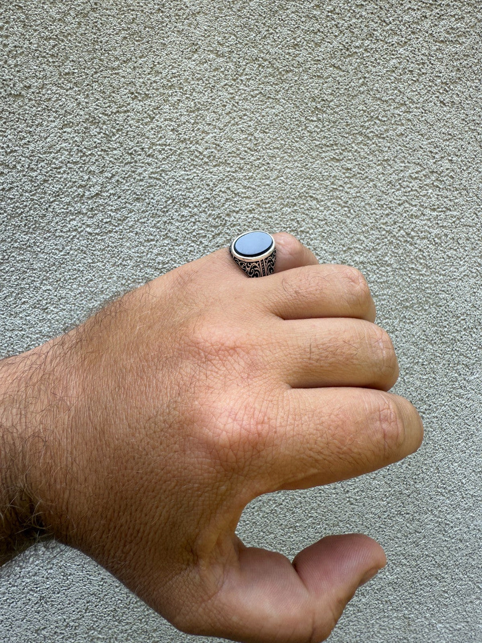 Arabian Nights Ring | 925 Silver Oxidized