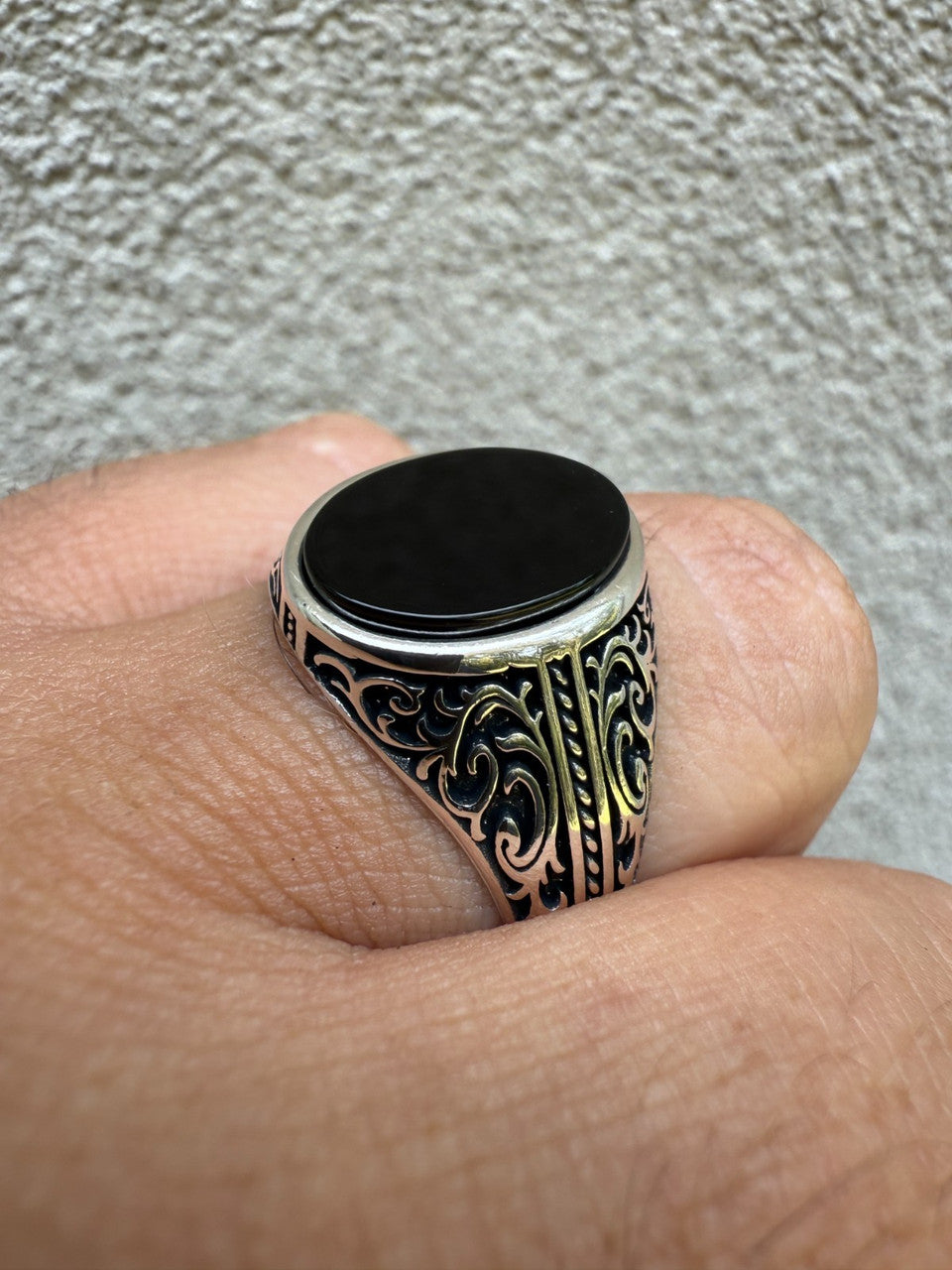 Arabian Nights Ring | 925 Silver Oxidized