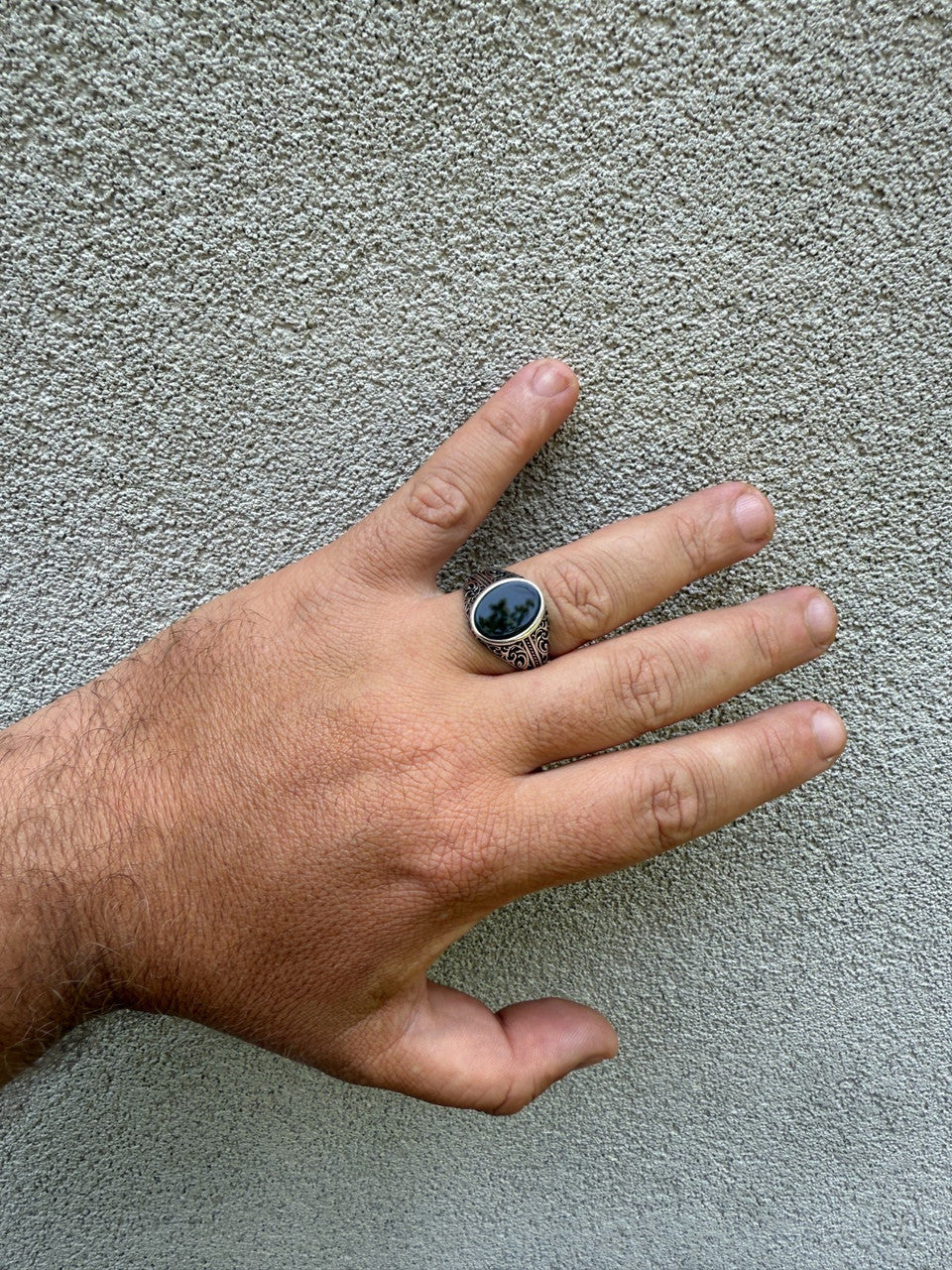 Arabian Nights Ring | 925 Silver Oxidized