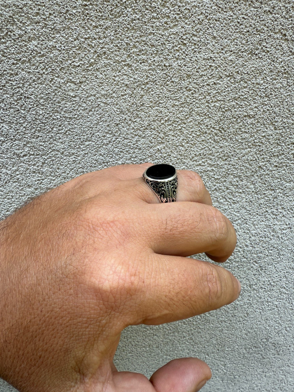 Arabian Nights Ring | 925 Silver Oxidized