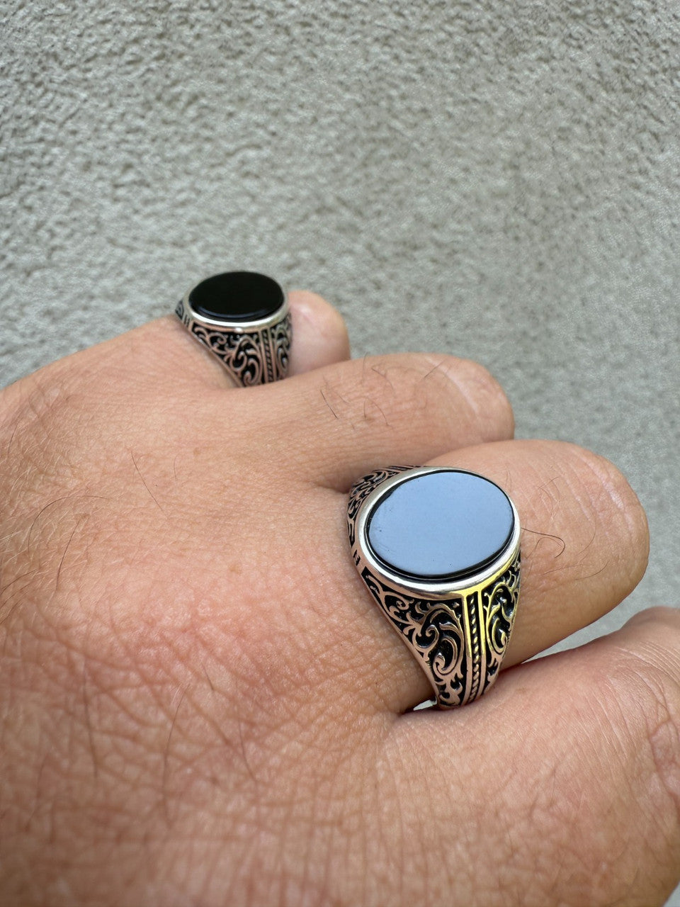 Arabian Nights Ring | 925 Silver Oxidized