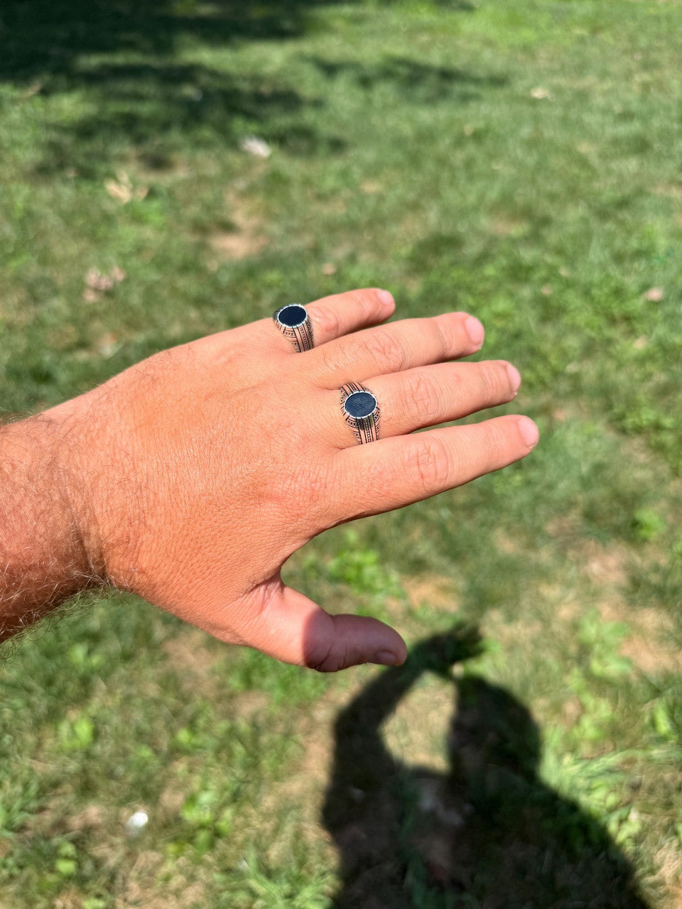 Navajo Tribe Ring | 925 Silver Oxidized