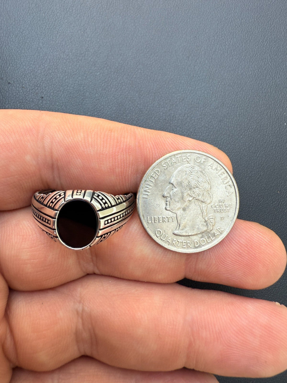 Navajo Tribe Ring | 925 Silver Oxidized