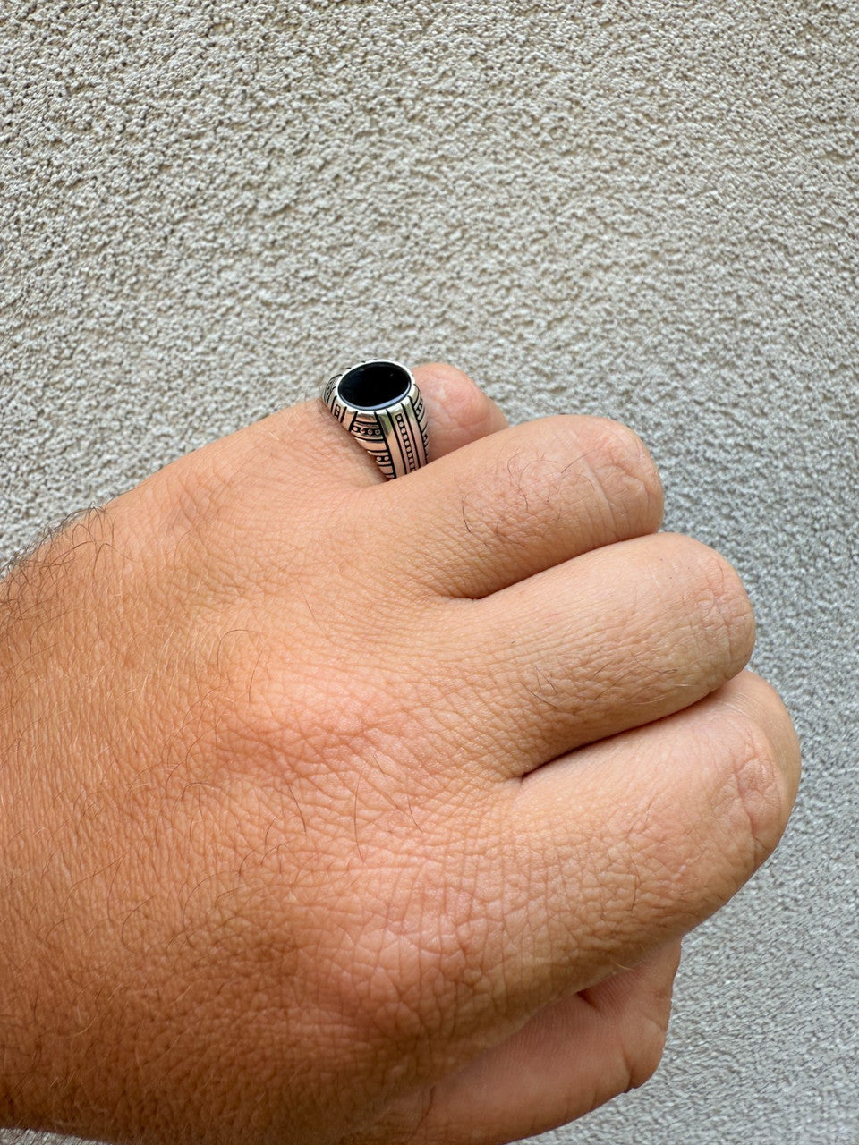 Navajo Tribe Ring | 925 Silver Oxidized