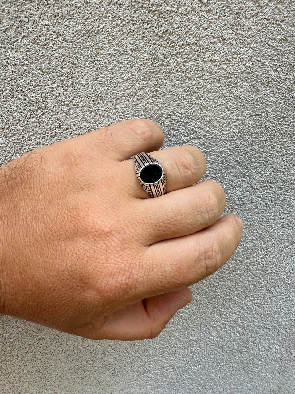 Navajo Tribe Ring | 925 Silver Oxidized