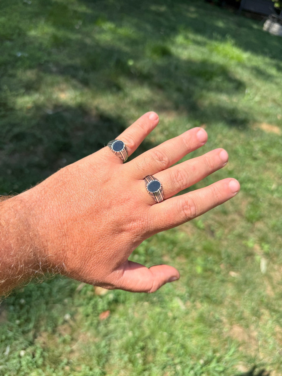 Navajo Tribe Ring | 925 Silver Oxidized