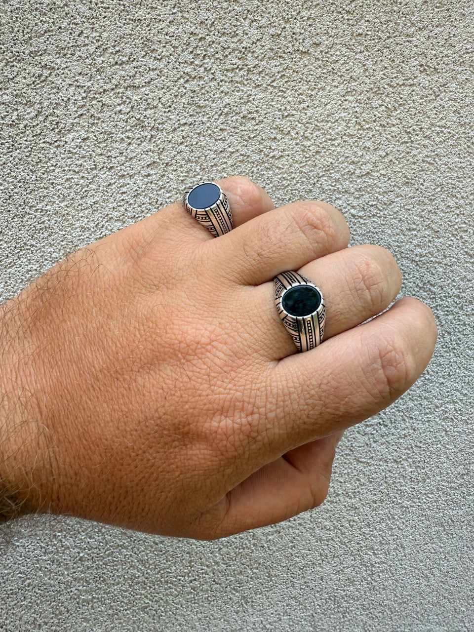 Navajo Tribe Ring | 925 Silver Oxidized