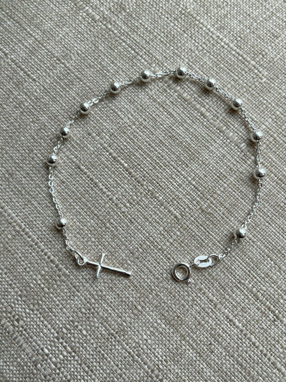 Rosary Bracelet | 925 Silver