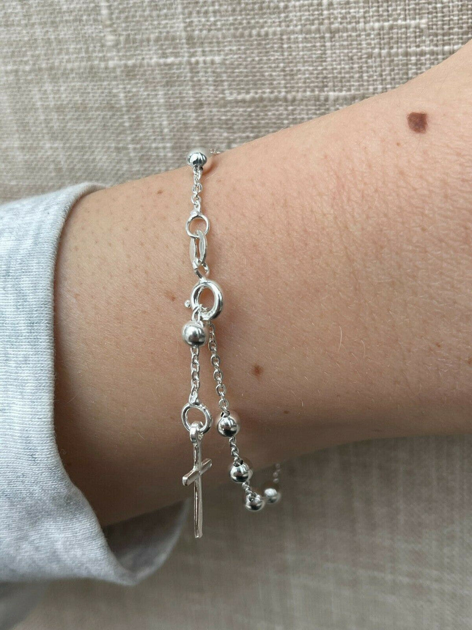 Rosary Bracelet | 925 Silver