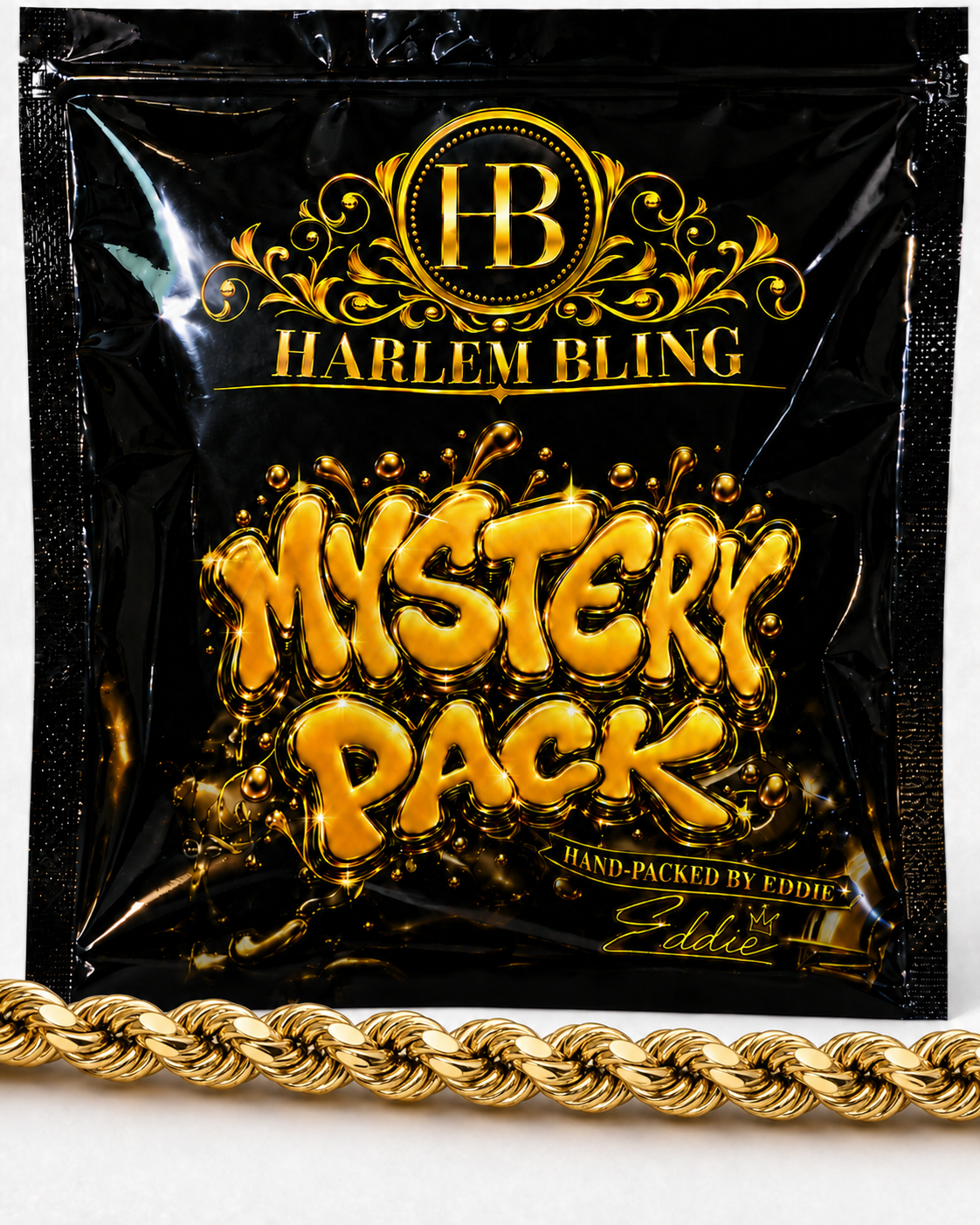 1/100 HAS GOLD CHAIN! Harlembling Mystery Pack | Chain!