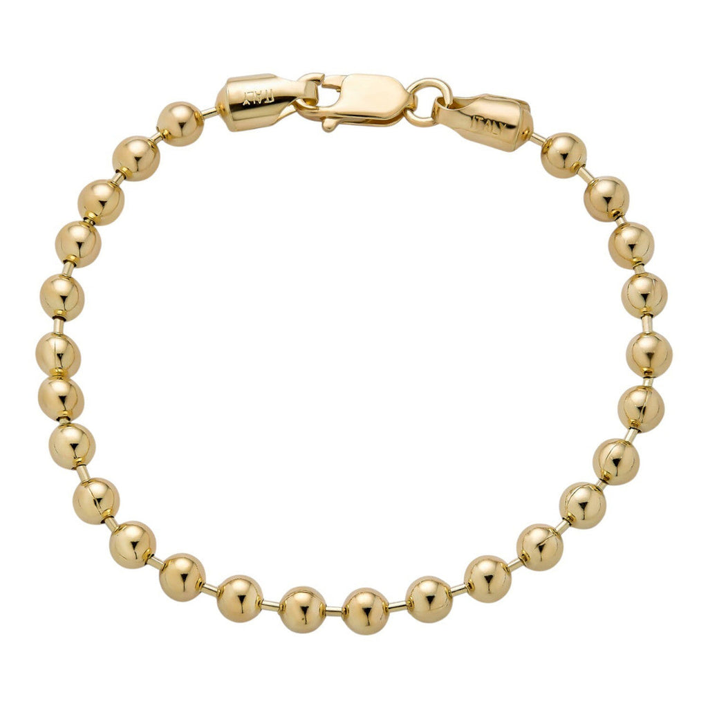 Ball Bead Bracelet | 14k Gold Vermeil 925 Sterling Silver