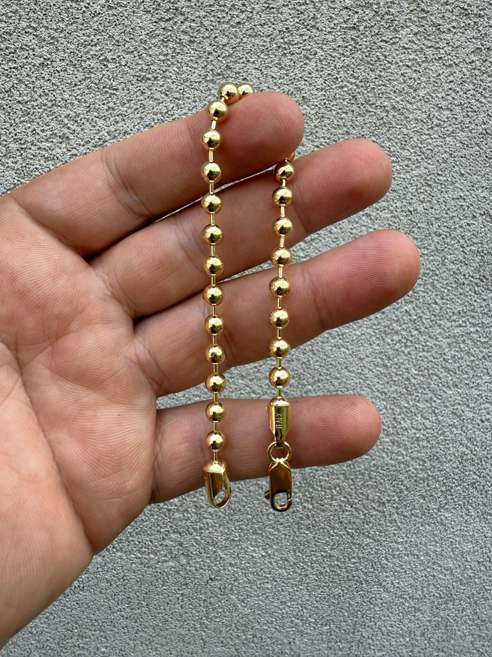 Ball Bead Bracelet | 14k Gold Vermeil 925 Sterling Silver