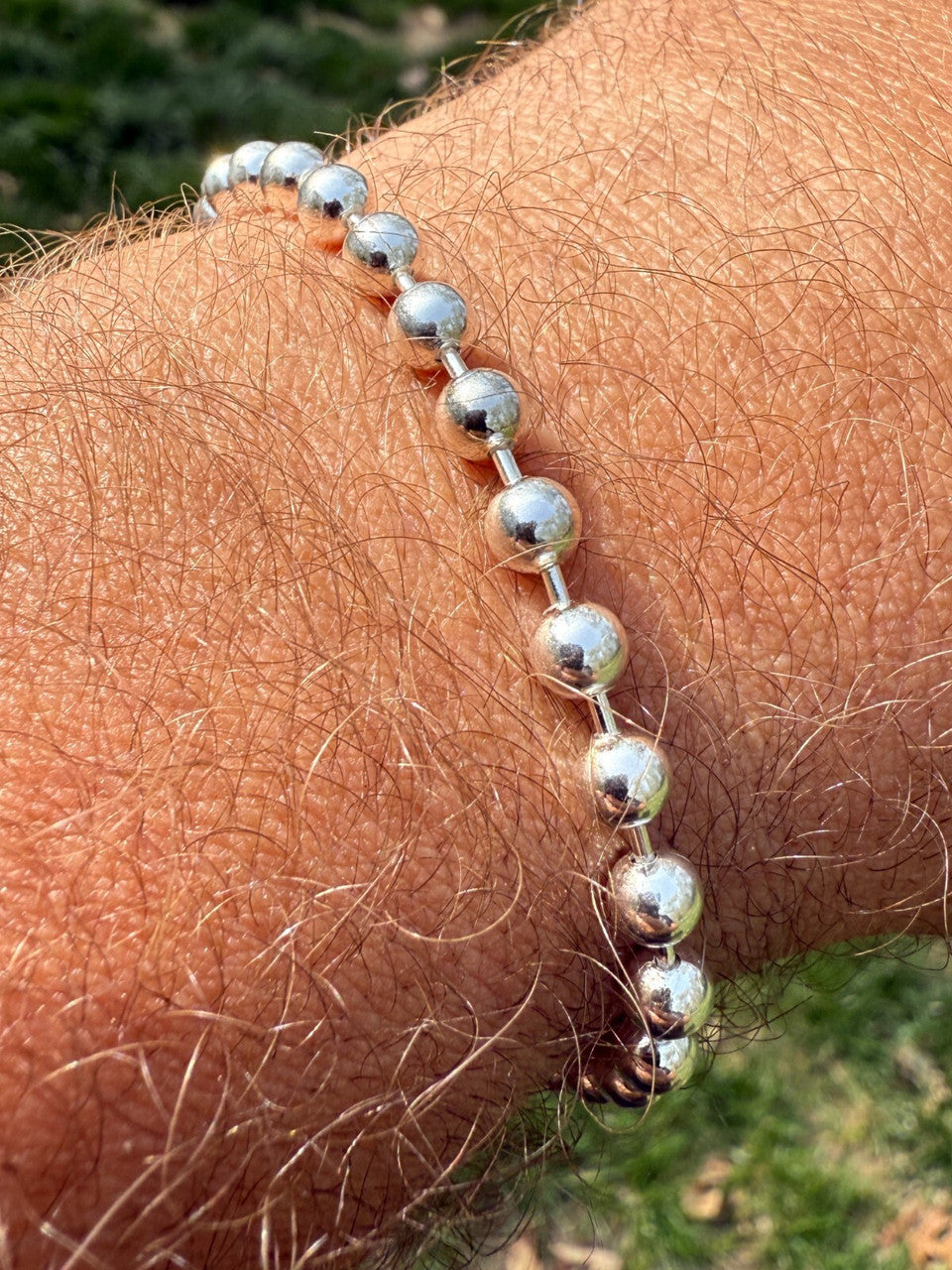 Ball Bead Bracelet | 925 Sterling Silver