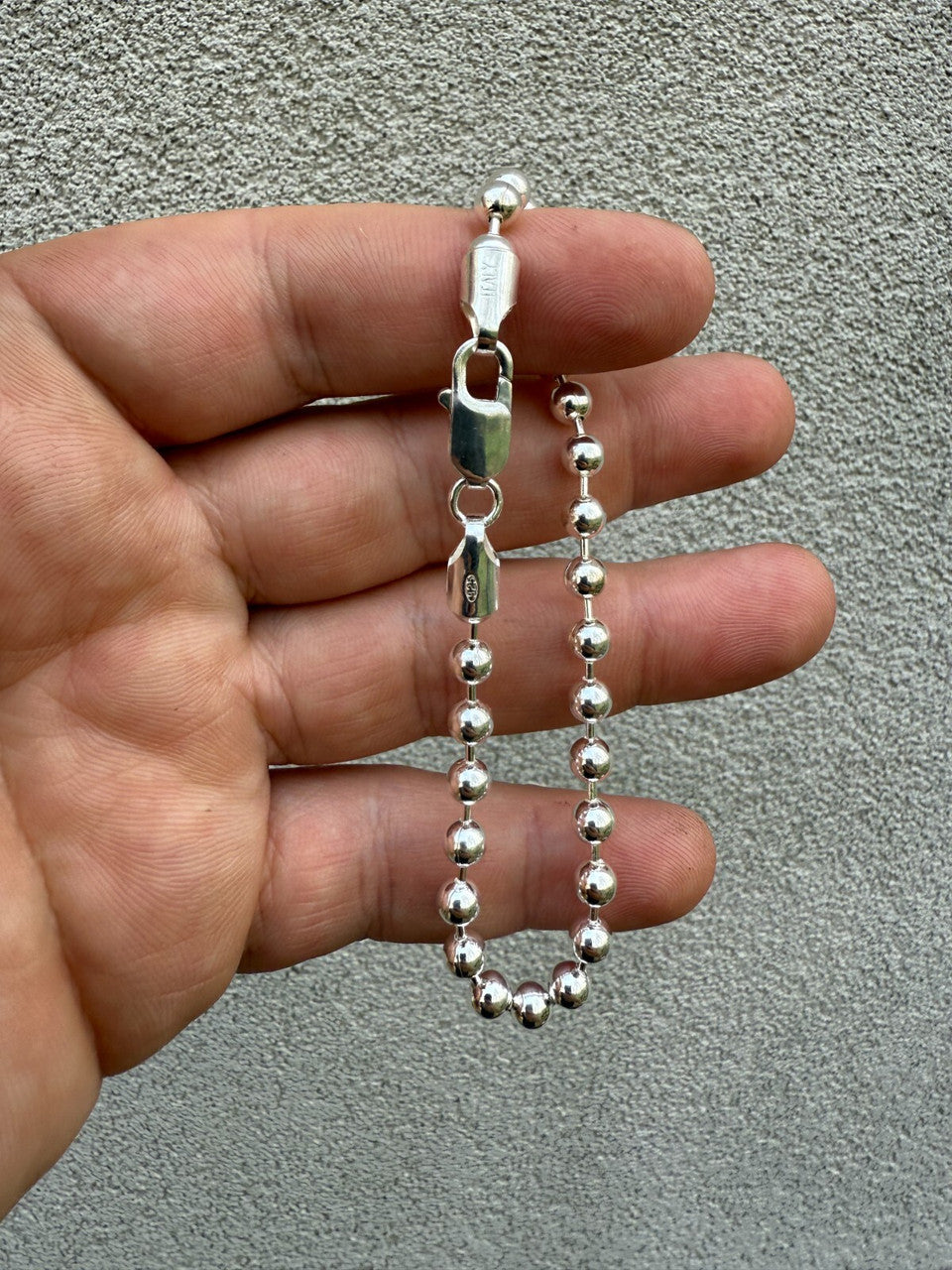 Ball Bead Bracelet | 925 Sterling Silver