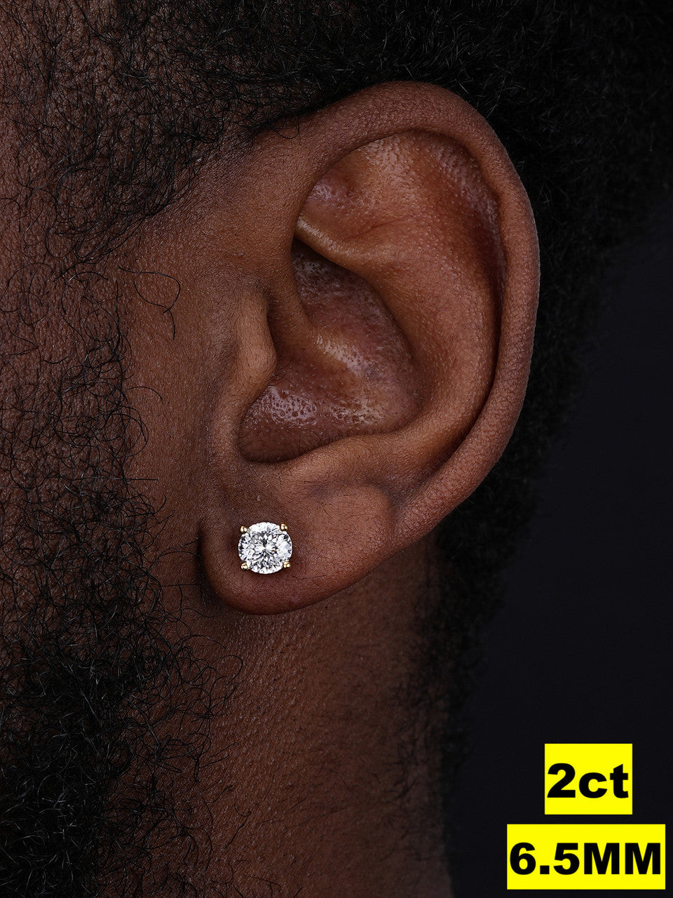 Moissanite Portuguese Cut | 100 Facets Each Stone