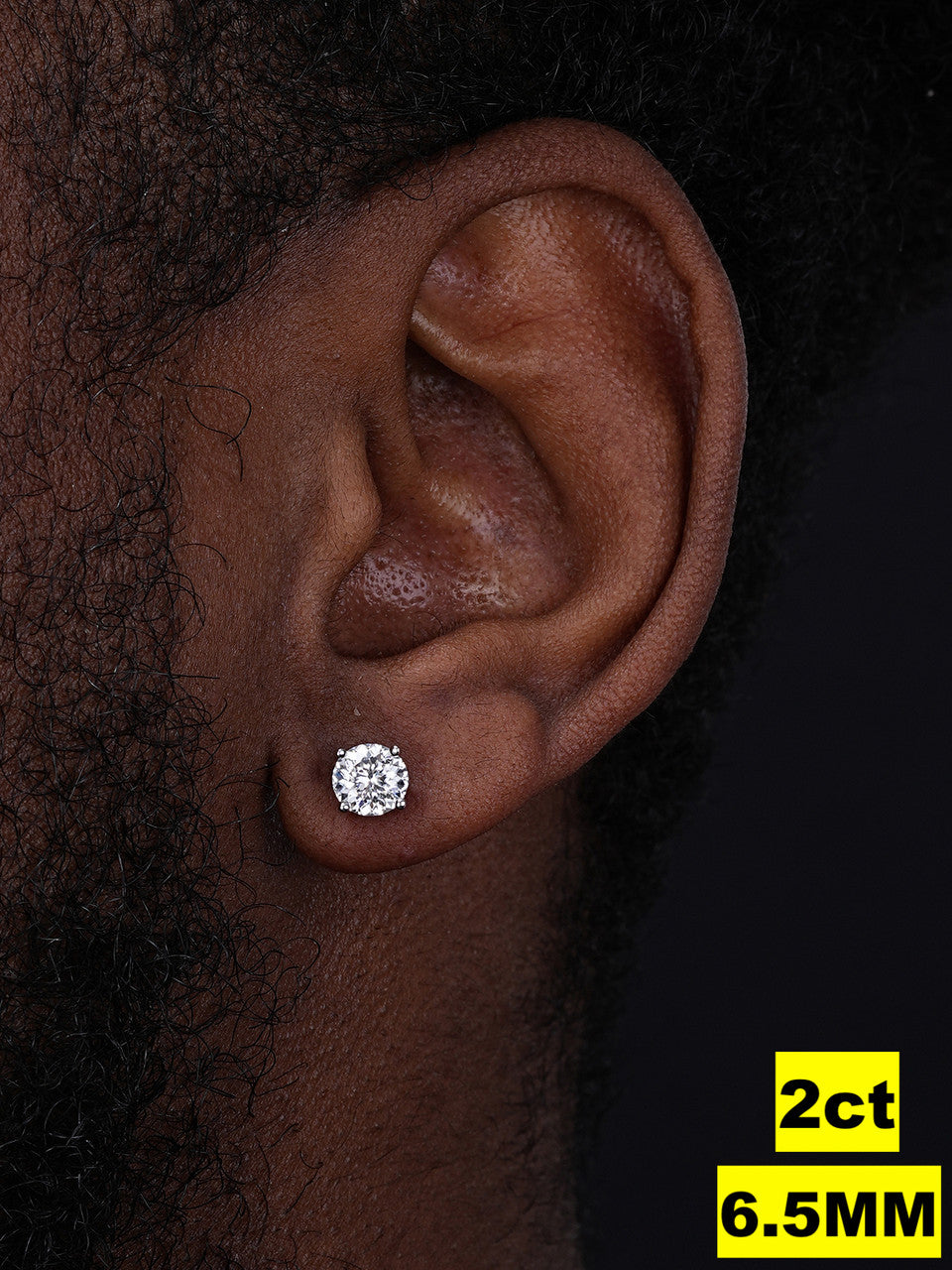 Moissanite Portuguese Cut | 100 Facets Each Stone